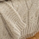 Bianca Bež pletena deka 150x200 cm Cable Knit – | shoptok.hr