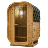 Sanotechnik zunanja savna za 1-2 osebi Lindholm 128,2x120x194 cm (komplet za sestavo) | Shoptok.si