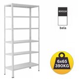 polica metal-metal 209x100x30 6x65kg
