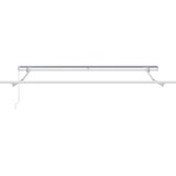  Skrovita tenda Bijelo 350 x 250 cm Poliester i aluminij | shoptok.hr