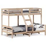 vidaXL Krevet na kat 80x200/120x200 cm od masivne borovine Cijene