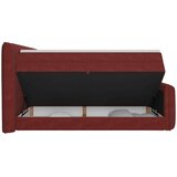 Premium Living Postelja Boxspring Lina, Rdeča, 200x200 | Shoptok.si