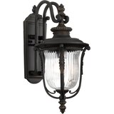 Elstead Lighting Elstead Luverne 1 srednja zunanja stenska svetilka, bronasta, IP44, E27, (22099890) | Shoptok.si