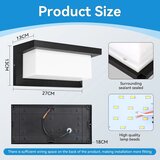 CHENBEN LED zunanja stenska svetilka 3000/4500/6000 K | Shoptok.si