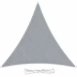 Blumfeldt Trikotna sončna ponjava, 3 x 3 x 3 m, s pritrdilnimi obročki, poliester, zračna