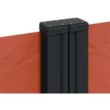  Bočna tenda na uvlačenje terakota 200x1200 cm | shoptok.hr