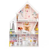 ECO TOYS Drvena kućica za lutke XXL Residence | ePonuda.com