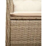  9-dijelni vrtni bistro set od poliratana s jastucima bež | shoptok.hr