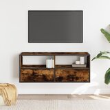TV ormarić boja dimljenog hrasta 100x31x39,5 cm konstruirano | Eponuda.ba