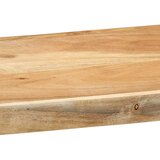  Zidna polica 110x33x45 cm puno drvo bagrem | shoptok.hr
