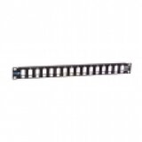 Patch panel modularni 19"/1U sa 16 slotova za UTP module (UKP-16-1U) – bez modula | ePonuda.com