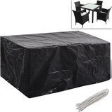 Maison Chic Prevleka za zunanjo pohištvo - Pokrivalo za vrtno pohištvo z 8 obročki 180x140x90 cm, (21795691) | Shoptok.si