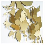 WALLXPERT Zidna dekoracija Carpa Koi - APT748 L, 58 x 87 cm, Zlatna boja | Eponuda.ba