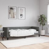  Dnevni krevet tamnosivi 80 x 200 cm od tkanine | shoptok.hr