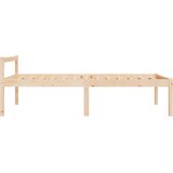 Krevet za starije osobe 90 x 190 cm mali od masivne borovine | Eponuda.com