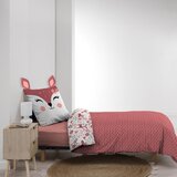 Douceur d intérieur Bijela/ružičasta pamučna dječja posteljina za krevet za jednu osobu 140x200 cm Bichette – | shoptok.hr