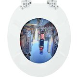  WC daska Šareni 43 8 x 37 8 cm MDF ploča - 1 New York Da | shoptok.hr