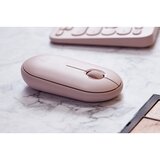 Logitech Miška Pebble M350, brezžična, roza | Shoptok.si