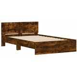 Okvir za krevet s uzglavljem i LED boja hrasta 120x190 cm | shoptok.hr
