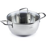 Rosmarino jekleni lonec PourCook II s stekleno pokrovko 3 l - 24 cm Cene