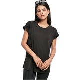 Urban Classics Ladies Modal Extended Shoulder Tee Black Urban Classics Ladies Modal Extended Shoulder Tee Black Slike