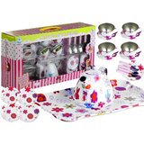  Prekrasan metalni kuhinjski set za čaj za igru - FLOWERS | shoptok.hr