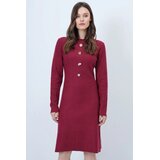 Trend Alacati Stili ženska haljina Alc-X14402, bordo | Eponuda.com