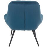 Livetastic XXL FOTELJ, modra, črna tekstil | Shoptok.si