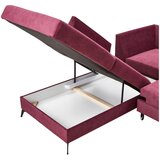 MID.YOU KOTNA SEDEŽNA GARNITURA, šenilja bordo | Shoptok.si