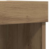 vidaXL TV Kabinet Artisan Oak Konstruirano drvo s LED svjetlima Veliko | shoptok.hr