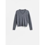 Reserved Džemper od merino vune - srednjesivo | shoptok.hr
