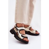ARTIKER Leather Women's Sandals With Velcro | Shoptok.si