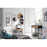Mömax Garderobni Panel Bantry Hrast, Črna | Shoptok.si
