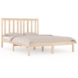 The Living Store Posteljni okvir iz trdne borovine 120x200 cm - Posteljni Okvir, (21529679) | Shoptok.si