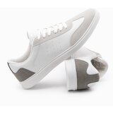 Ombre Casual men's sneaker shoes OLDSCHOOL - white | ePonuda.com