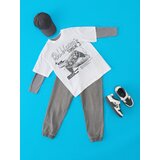 Sinsay Pamučna oversize majica s printom | shoptok.hr