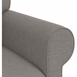 SOFA Sivo-smeđa 215 x 82 x 80 cm tkanina | shoptok.hr