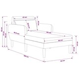  Šezlong Zobena Zrnasti baršun - Zobena | shoptok.hr