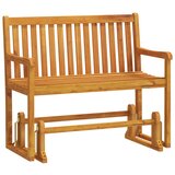 vidaXL Vrtna gugalna klop 110 cm trden akacijev les, (20660091) Cene