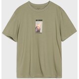 Sinsay Pamučna majica s printom | shoptok.hr