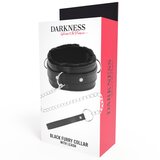 Darkness Ovratnica S Povodcem Black Furry Colar | Shoptok.si