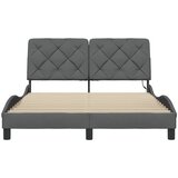  Okvir kreveta s LED-om bez madraca 140 x 190 cm od tkanine | Eponuda.ba