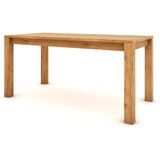  Hrastov stol 160 x 80 cm, prirodan, svilenkasto polumat | shoptok.hr