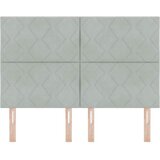  Uzglavlje Svijetlo siva 144 cm Baršun | shoptok.hr