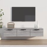 Maison Chic Stenska omarica - Zidna omarica siva sonoma 102x30x20 cm inženirski les iu565, (22062414) | Shoptok.si