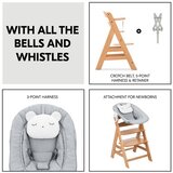 Hauck hranilica Alpha Newborn Set Pre - Nature Grey | shoptok.hr