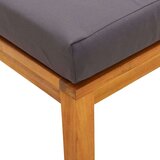  Vrtni stolčki z blazinami 2 kosa 40x40x42 cm trden akacijev les, (20665790) | Shoptok.si