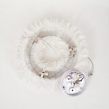 Brilagi LED luster na sajli FEATHER 3xE27/40W/230V + 3xLED/3W prečnik 50 cm bela | Eponuda.com