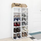  Ormarići za cipele 2 kom bijeli 27,5 x 27 x 102 cm od drveni | Eponuda.ba