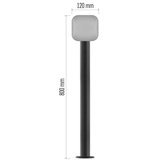  Spoljašnja fleksibilna LED lampa NIKA LED/12,5W/230V IP44 80 cm | Eponuda.com